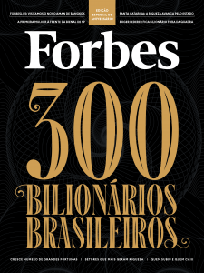 Capa da edição impressa da revista Forbes
