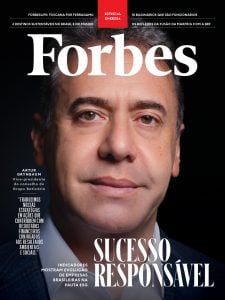 Capa da edição impressa da revista Forbes