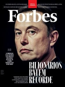 Capa da edição impressa da revista Forbes