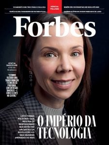 Capa da edição impressa da revista Forbes