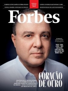 Capa da edição impressa da revista Forbes